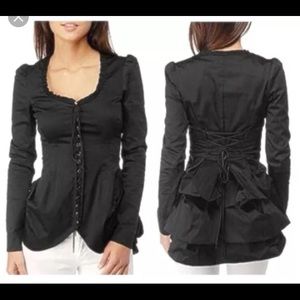 Betsey Johnson bustle jacket